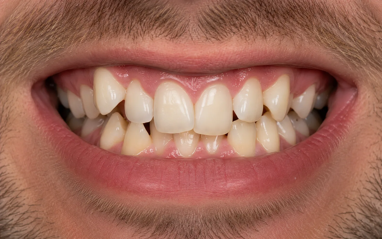 Braces Treatment before treatment
